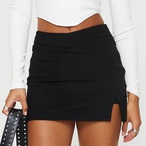 Princess Polly Black Mini Skirt